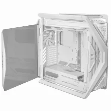 Gabinete Asus Gr701 Rog Hyperion White Edition Tower, Psu No, Vent. 3x 140 Mm, Vent. 1x 140 Mm, Blanco